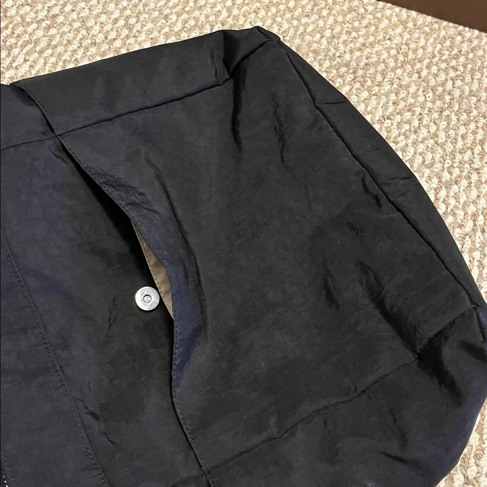 Kipling Black Bag with Patterned Strap - Picture 8 of 12